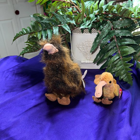 NWT VTG📌 TY BEANIE Buddy BEAK KIWI BIRD 1998 &Beanie Baby Beak